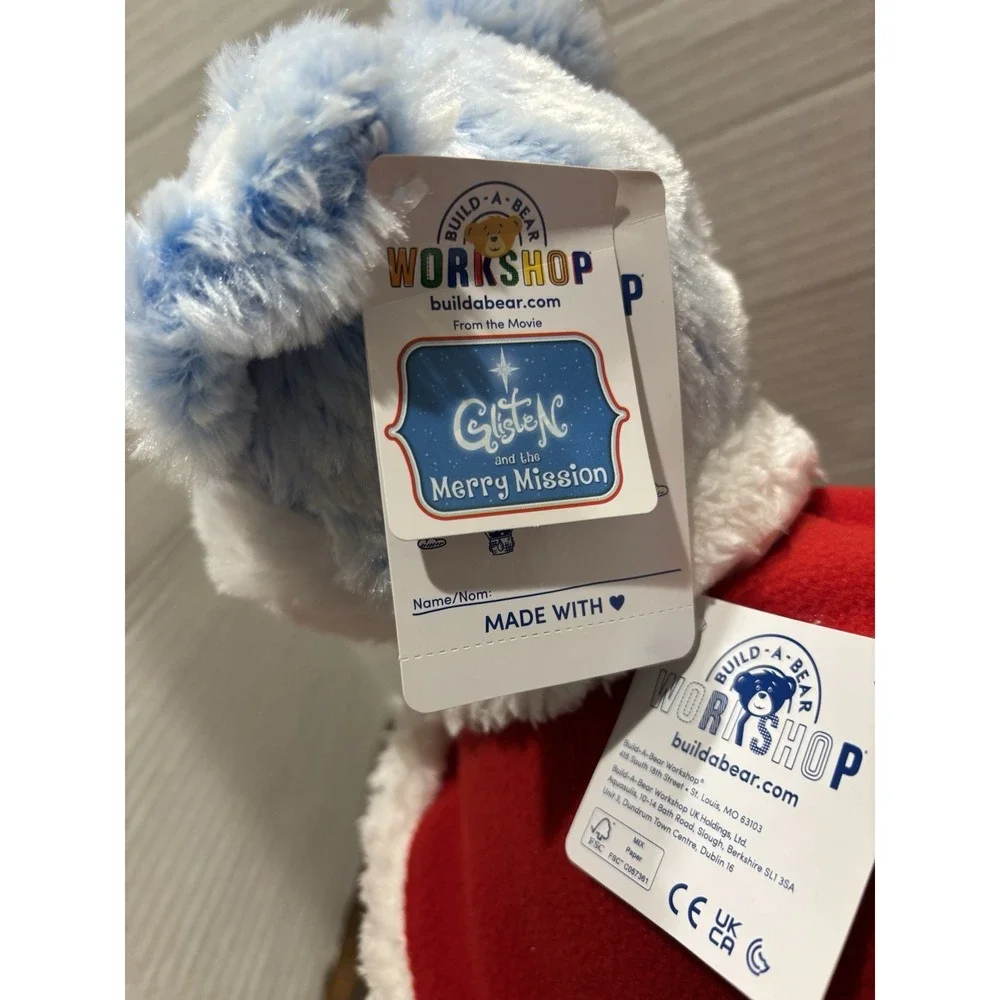 NWT Build A Bear Luulla Merry Mission Glisten‎ Dog 12